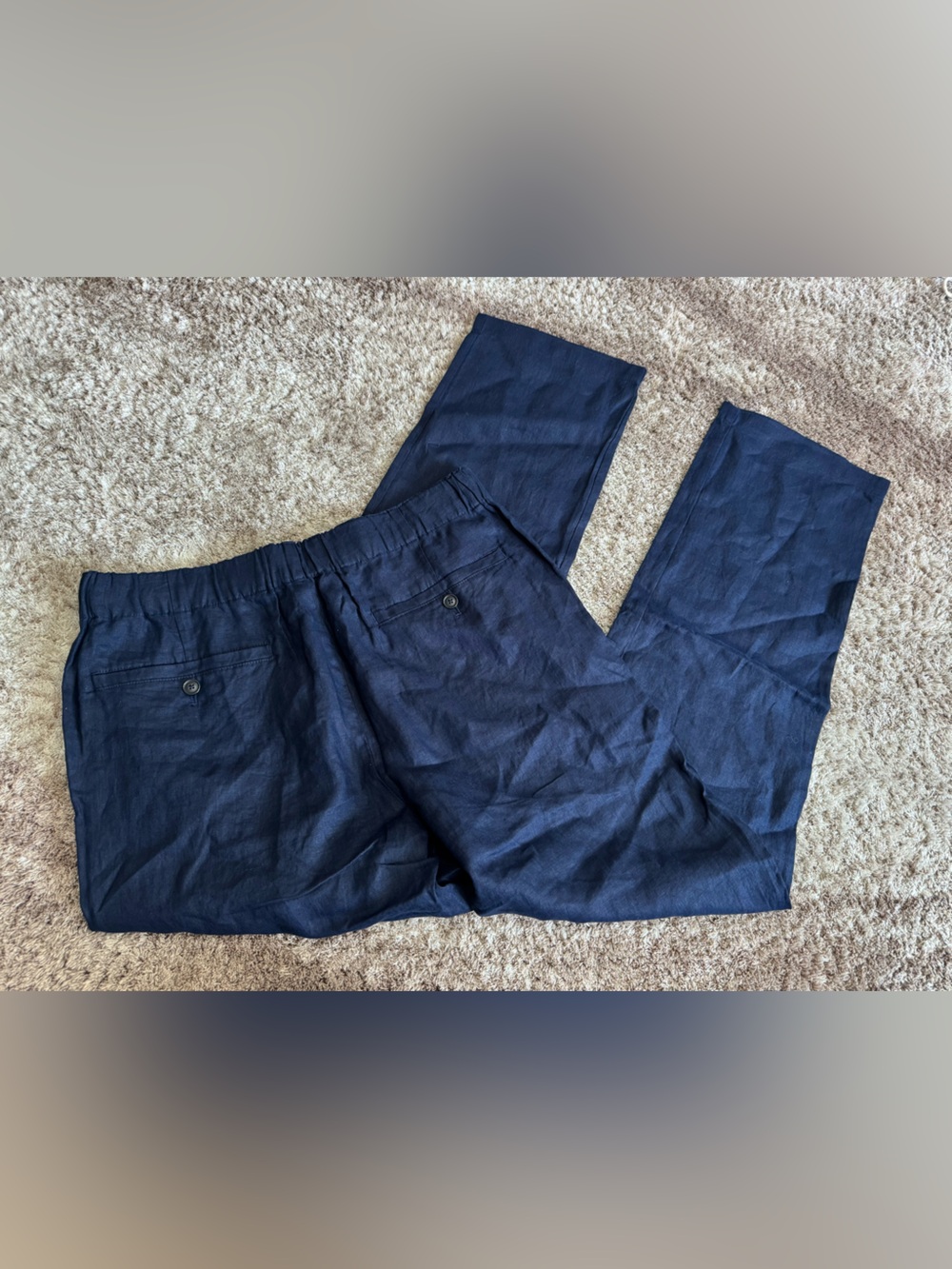 Quince 100% European Linen Pants - Picture 4 of 4
